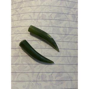 Vintage Genuine jade tusk Pendant pack FM9